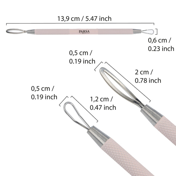 Parsa Beauty PARSA Beauty Mitesserentferner, Rosa