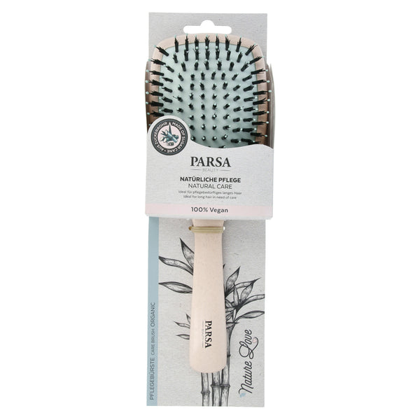 Parsa Beauty PARSA Beauty Pflegebürste Organic Vegane Paddle Haarbürste In Beige