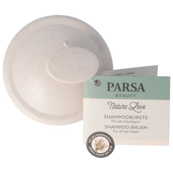 Parsa Beauty PARSA Beauty Shampoobürste Beige Mit Weizenstroh
