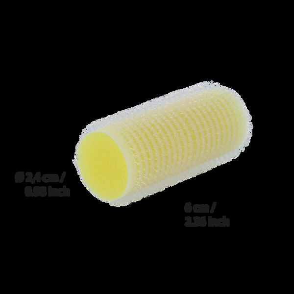 Parsa Beauty PARSA Beauty Softlockenwickler Selbsthaftende Lockenwickler 24mm Gelb, 4 Stück