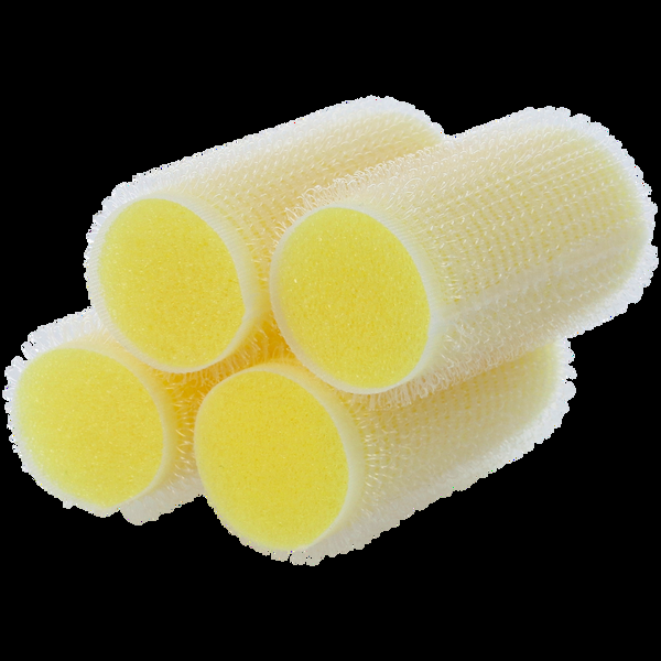 Parsa Beauty PARSA Beauty Softlockenwickler Selbsthaftende Lockenwickler 24mm Gelb, 4 Stück