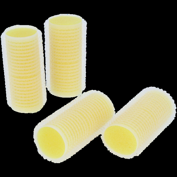 Parsa Beauty PARSA Beauty Softlockenwickler Selbsthaftende Lockenwickler 24mm Gelb, 4 Stück