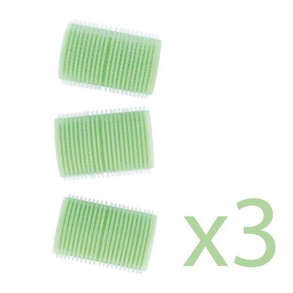 Parsa Beauty PARSA Beauty Softlockenwickler Selbsthaftende Lockenwickler 36mm Grün, 3 Stück