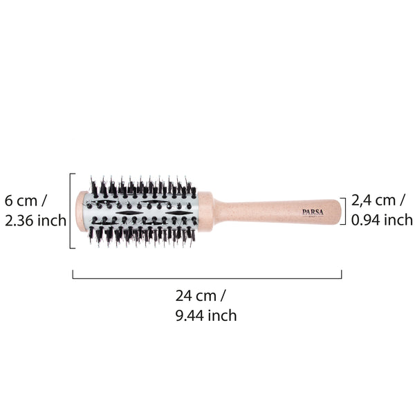 Parsa Beauty PARSA Beauty Volumenbürste Organic Vegane 33mm Rundbürste In Mint