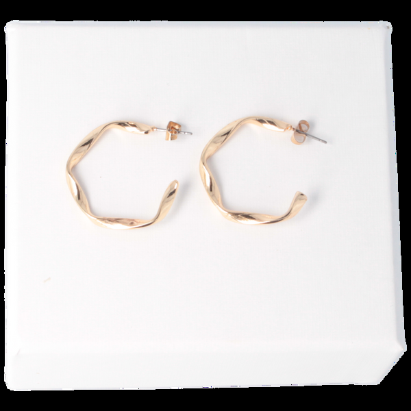 Parsa Beauty That's Me By PARSA Beauty Creolen In Gold Mit Gewellter Optik