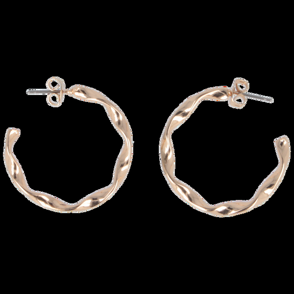 Parsa Beauty That's Me By PARSA Beauty Creolen In Gold Mit Gewellter Optik