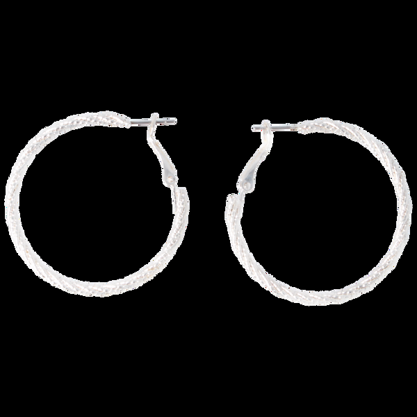 Parsa Beauty That's me by PARSA Beauty Creolen in Silber mit gebürsteter Struktur