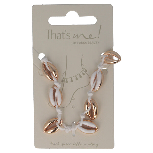 Parsa Beauty That's Me By PARSA Beauty Fußkette Mit Muschelanhängern