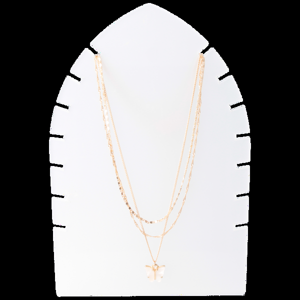 Parsa Beauty That's Me By PARSA Beauty Kettenset Mit Drei Goldenen Ketten Und Einem Schmetterling-Anhänger