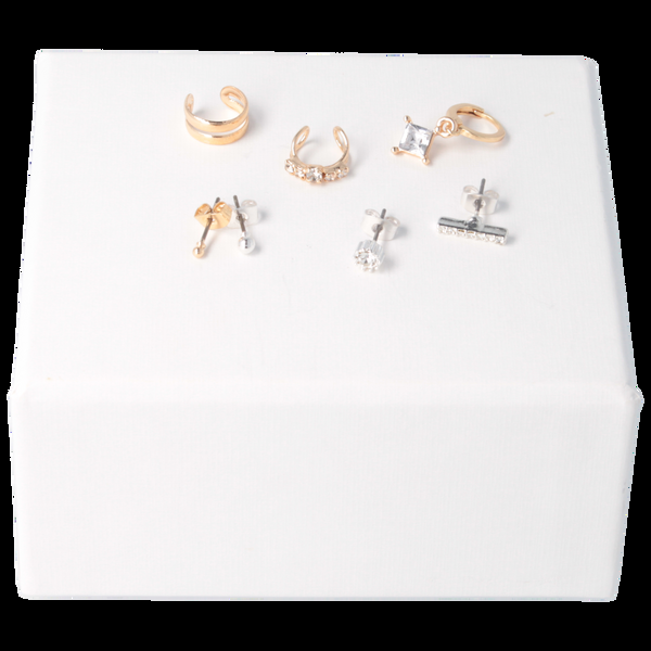 Parsa Beauty That's Me By PARSA Beauty Mehrfachohrstecker Mit Strass In Gold Und Silber