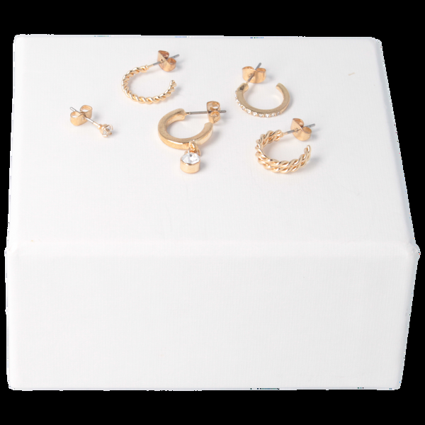 Parsa Beauty That's Me By PARSA Beauty Mehrfachohrstecker Mit Strass In Gold