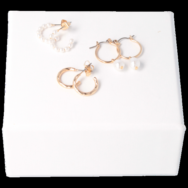 Parsa Beauty That's Me By PARSA Beauty Ohrring-Set Mit Zeitlosen Perlendetails