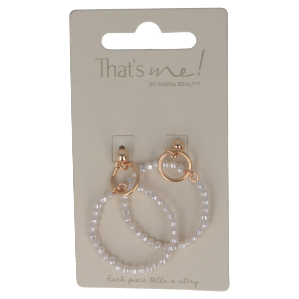Parsa Beauty That's Me By PARSA Beauty Ohrstecker Mit Großen Perlen-Loops