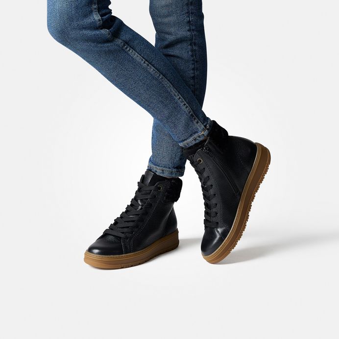 Paul Green Hightop-Pauls Mit RELAX-WEITE Und Wechselfußbett 5379-016