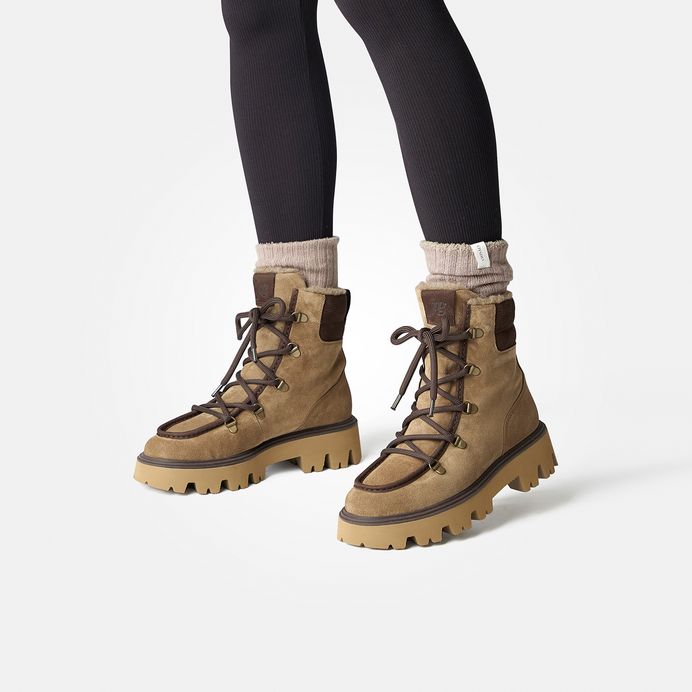 Paul Green Schnürbootie Mit Warmfutter 8061-014