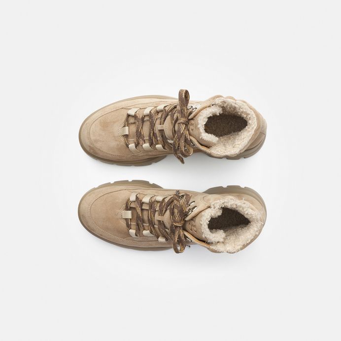 Paul Green Schnürbootie Mit Warmfutter 8154-026