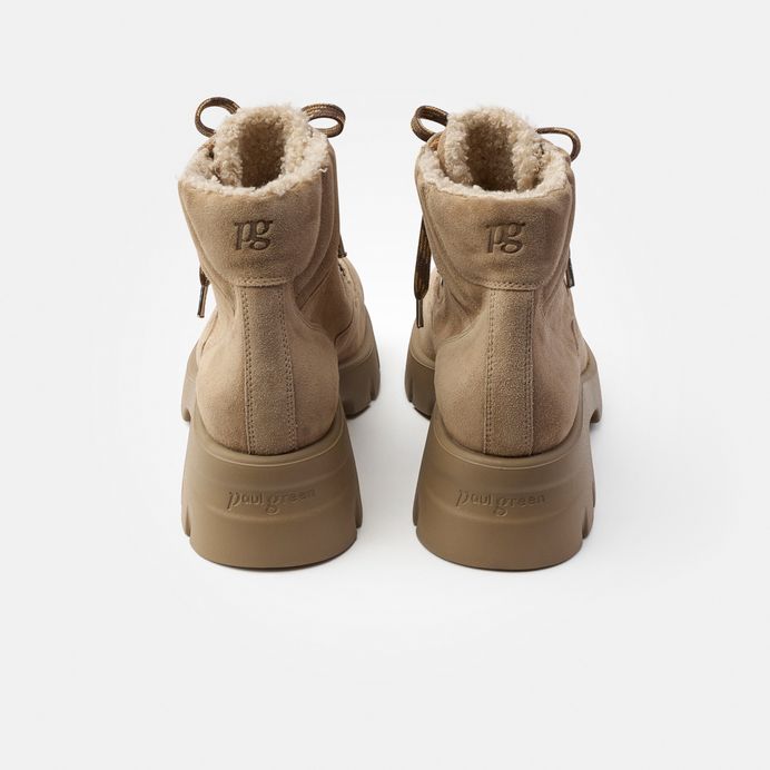 Paul Green Schnürbootie Mit Warmfutter 8154-026