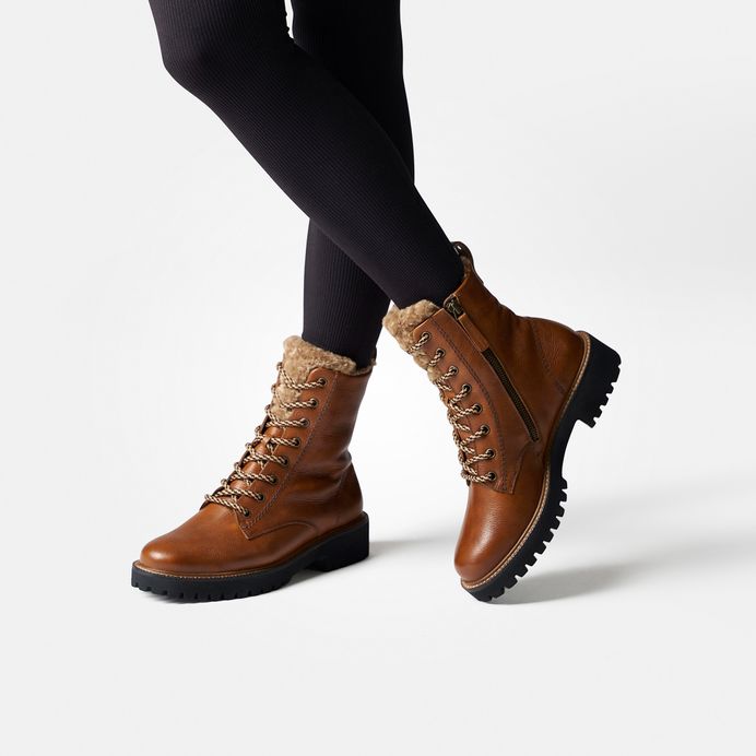 Paul Green Schnürbootie Mit Warmfutter 8175-006