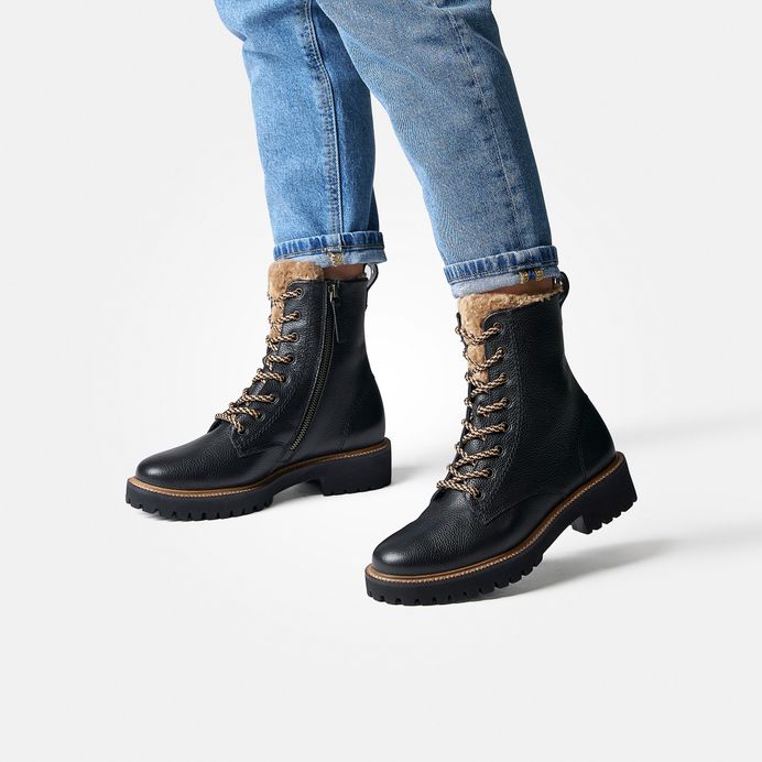 Paul Green Schnürbootie Mit Warmfutter 8175-016