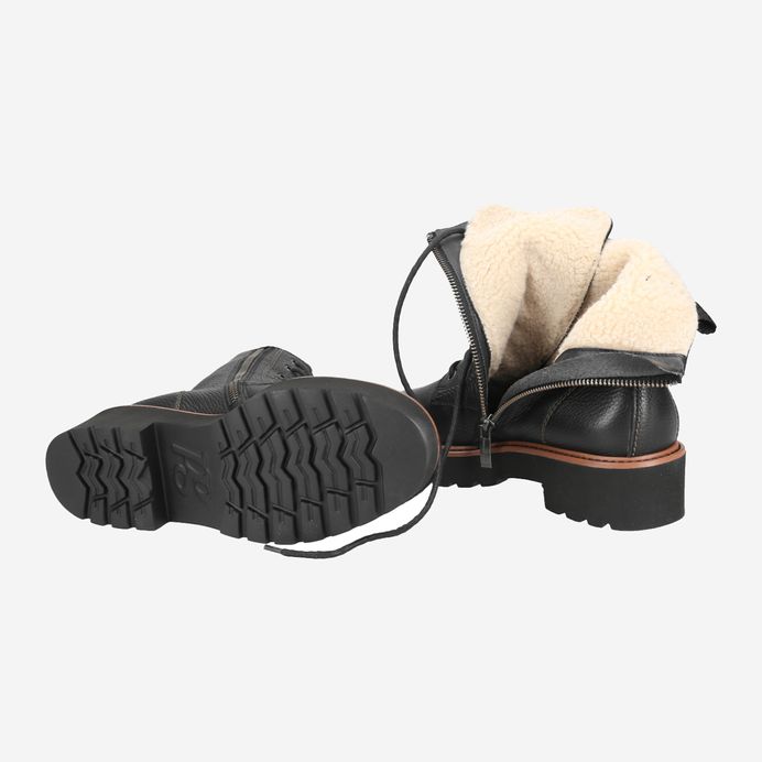 Paul Green Schnürbootie Mit Warmfutter 9605-022