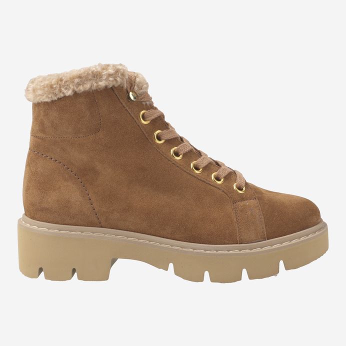 Paul Green Schnürbootie mit Wechselfußbett und Warmfutter 8107-024