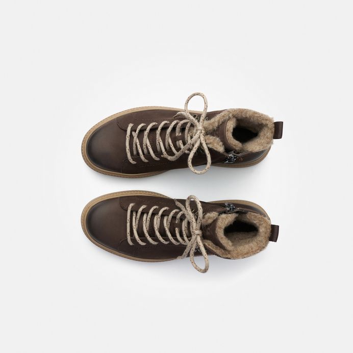 Paul Green Schnürstiefelette Mit Warmfutter 5287-066