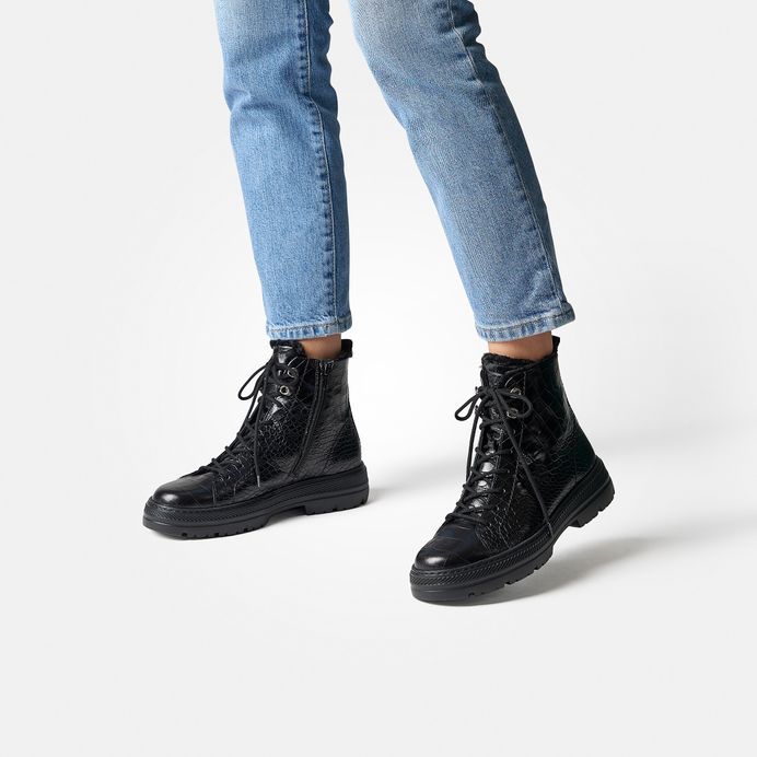 Paul Green Schnürstiefelette Mit Warmfutter 5287-076