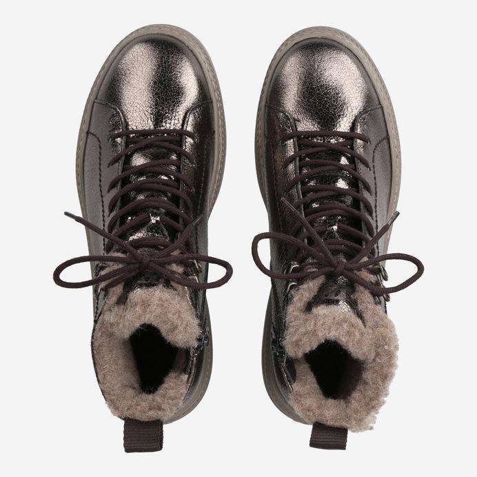 Paul Green Schnürstiefelette Mit Warmfutter 5287-096