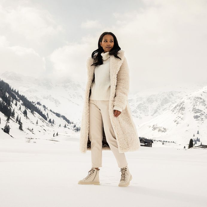 Paul Green SUPER SOFT Schnürstiefelette Mit Warmfutter 5287-044