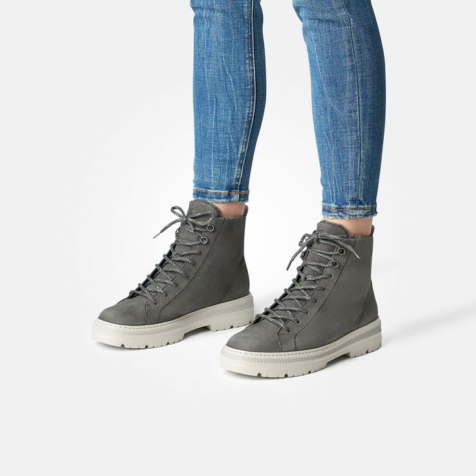 Paul Green SUPER SOFT Schnürstiefelette Mit Warmfutter 5287-034