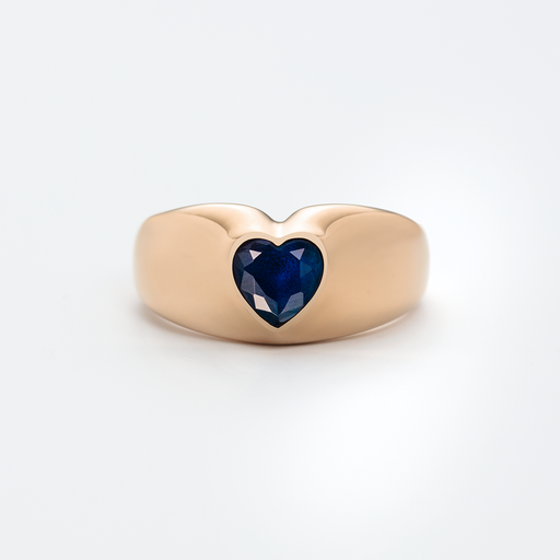 Paul Hewitt Bold Heart Ring Roségold