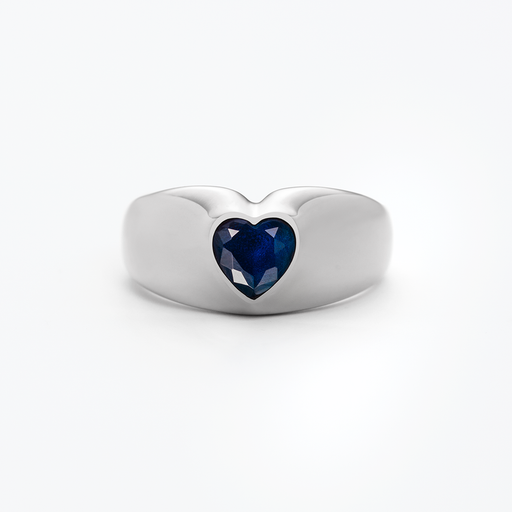 Paul Hewitt Bold Heart Ring Silber