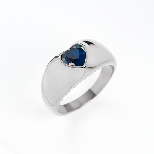 Paul Hewitt Bold Heart Ring Silber