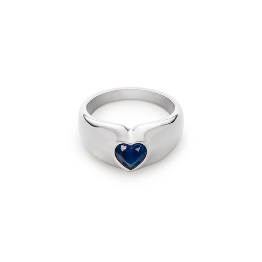 Paul Hewitt Bold Heart Ring Silber