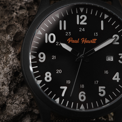 Paul Hewitt Captain's Field Watch Midnight Black