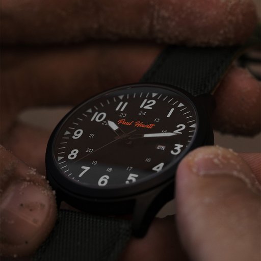 Paul Hewitt Captain's Field Watch Midnight Black