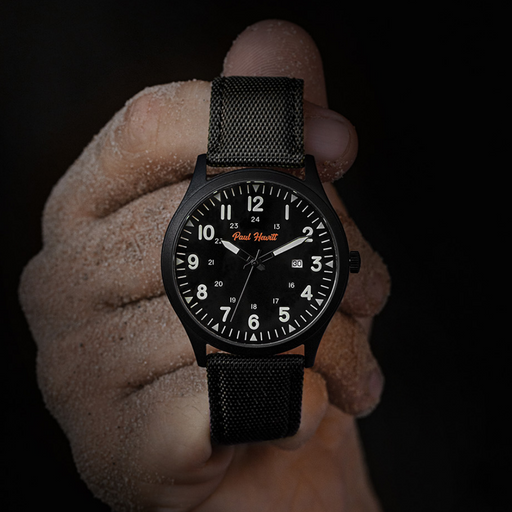 Paul Hewitt Captain's Field Watch Midnight Black