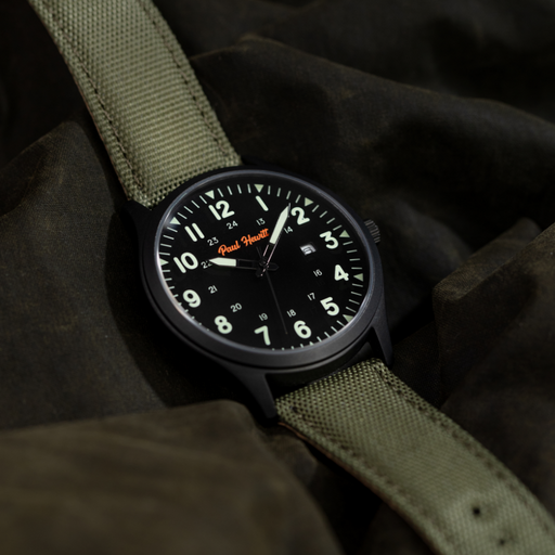 Paul Hewitt Captain's Field Watch NATO Olive