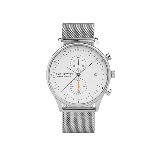 Paul Hewitt Chrono Quartz Mesh silver