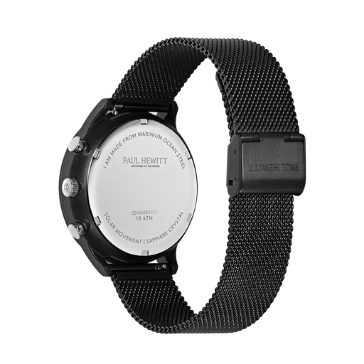 Paul Hewitt Chrono Uhr Schwarz