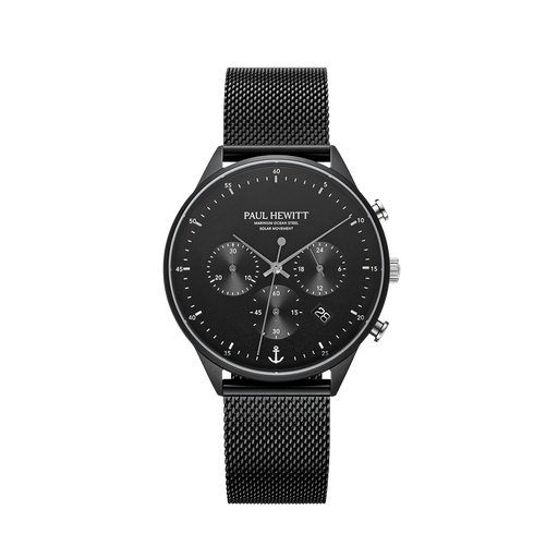 Paul Hewitt Chrono Uhr Schwarz