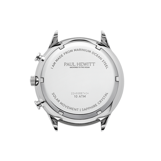 Paul Hewitt Chrono Uhr Silber Weiß
