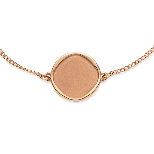 Paul Hewitt Engravable Coin Armkette Roségold