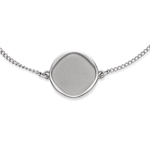 Paul Hewitt Engravable Coin Armkette Silber