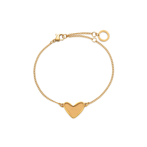 Paul Hewitt Engravable Heart Armkette Gold