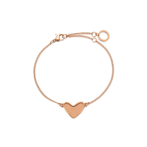 Paul Hewitt Engravable Heart Armkette Roségold