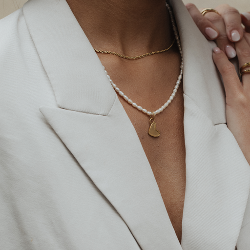 Paul Hewitt Engravable Heart Charm Gold