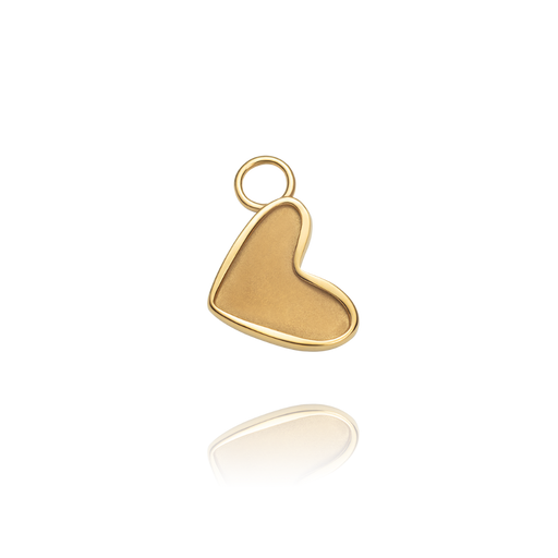 Paul Hewitt Engravable Heart Charm Gold