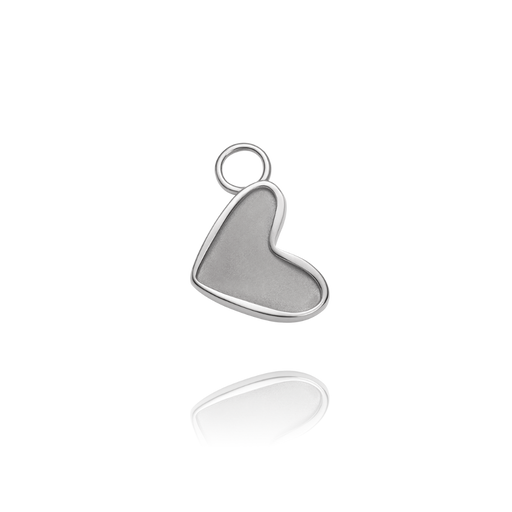 Paul Hewitt Engravable Heart Charm Silber