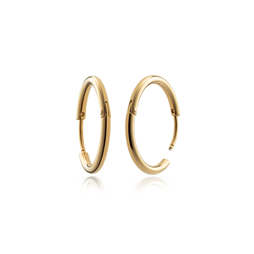 Paul Hewitt Hoops Ohrring Gold